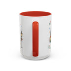 Prague Christmas Mug | Watercolor Travel Souvenir | Holiday Gift | Accent Ceramic Coffee Cup 11oz 15oz