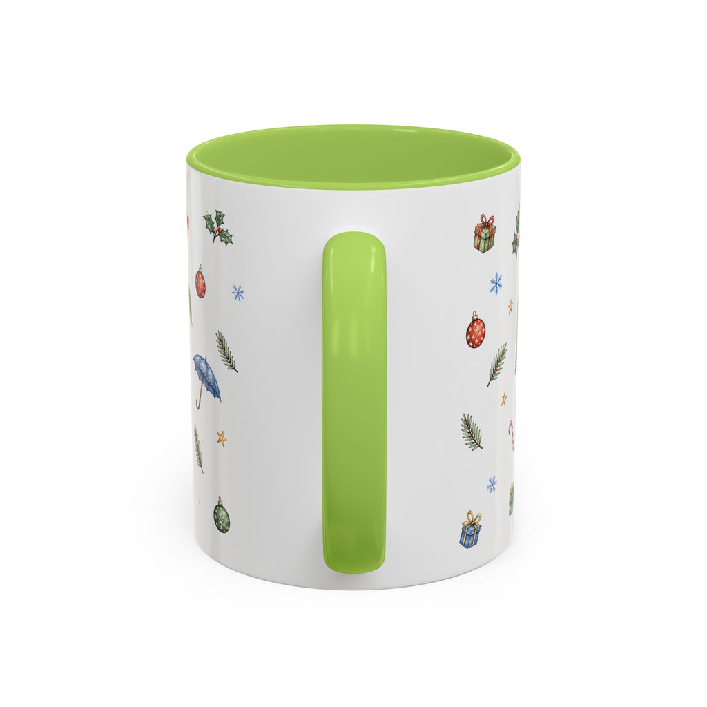 Amsterdam Christmas Watercolor Mug | Festive City Souvenir Coffee Cup