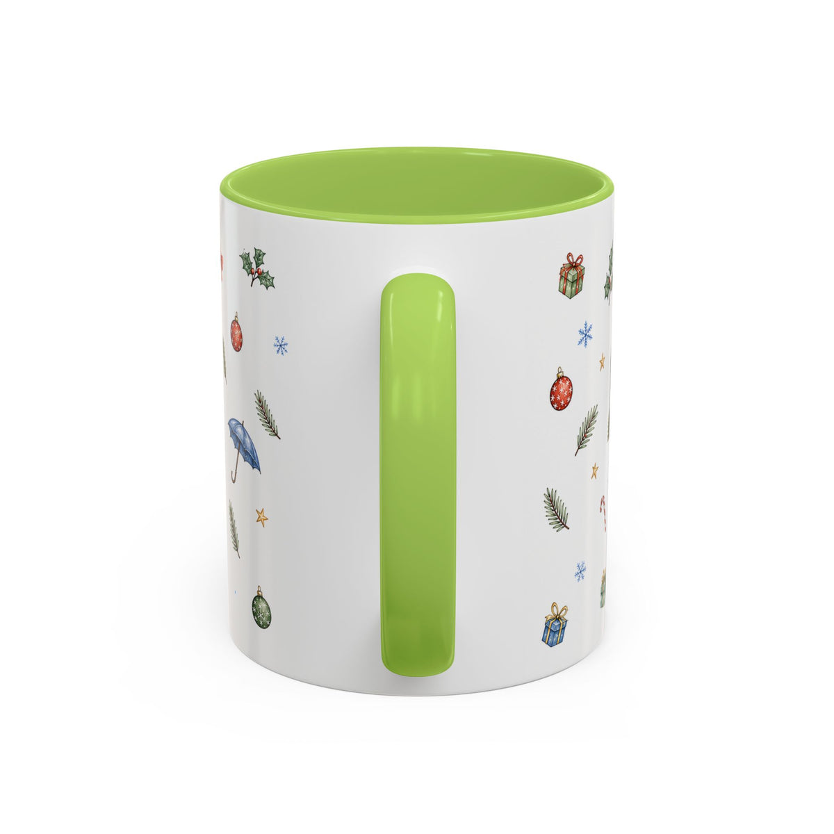 Amsterdam Christmas Watercolor Mug | Festive City Souvenir Coffee Cup
