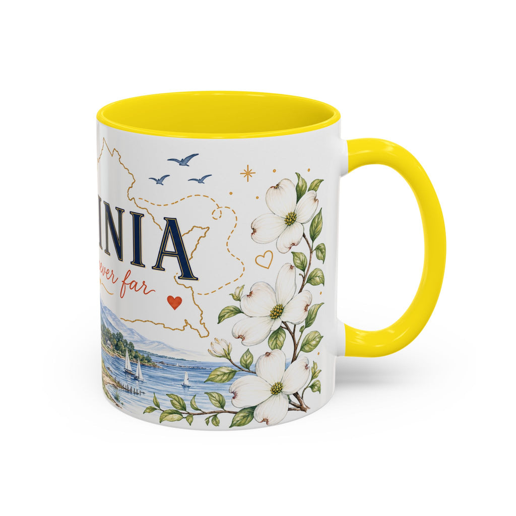 Virginia Home State Mug | Moving Away, Long Distance Friendship Gift Cup