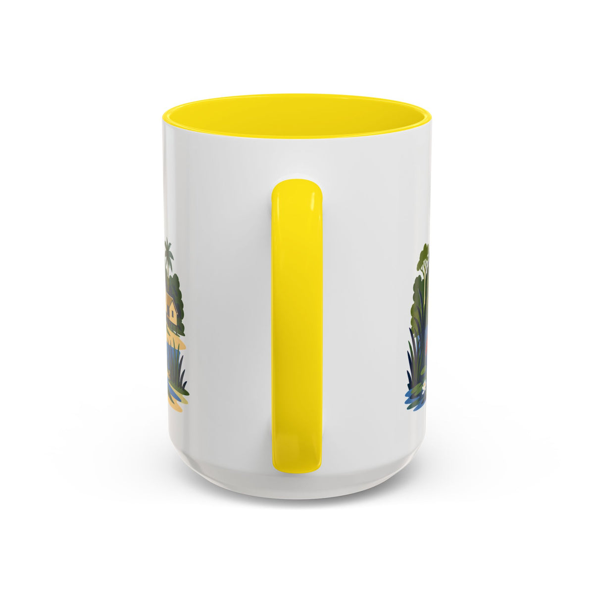 French Guiana Coffee Mug | Travel Souvenir Accent Mug | Country Gift Ceramic Cup 11oz 15oz