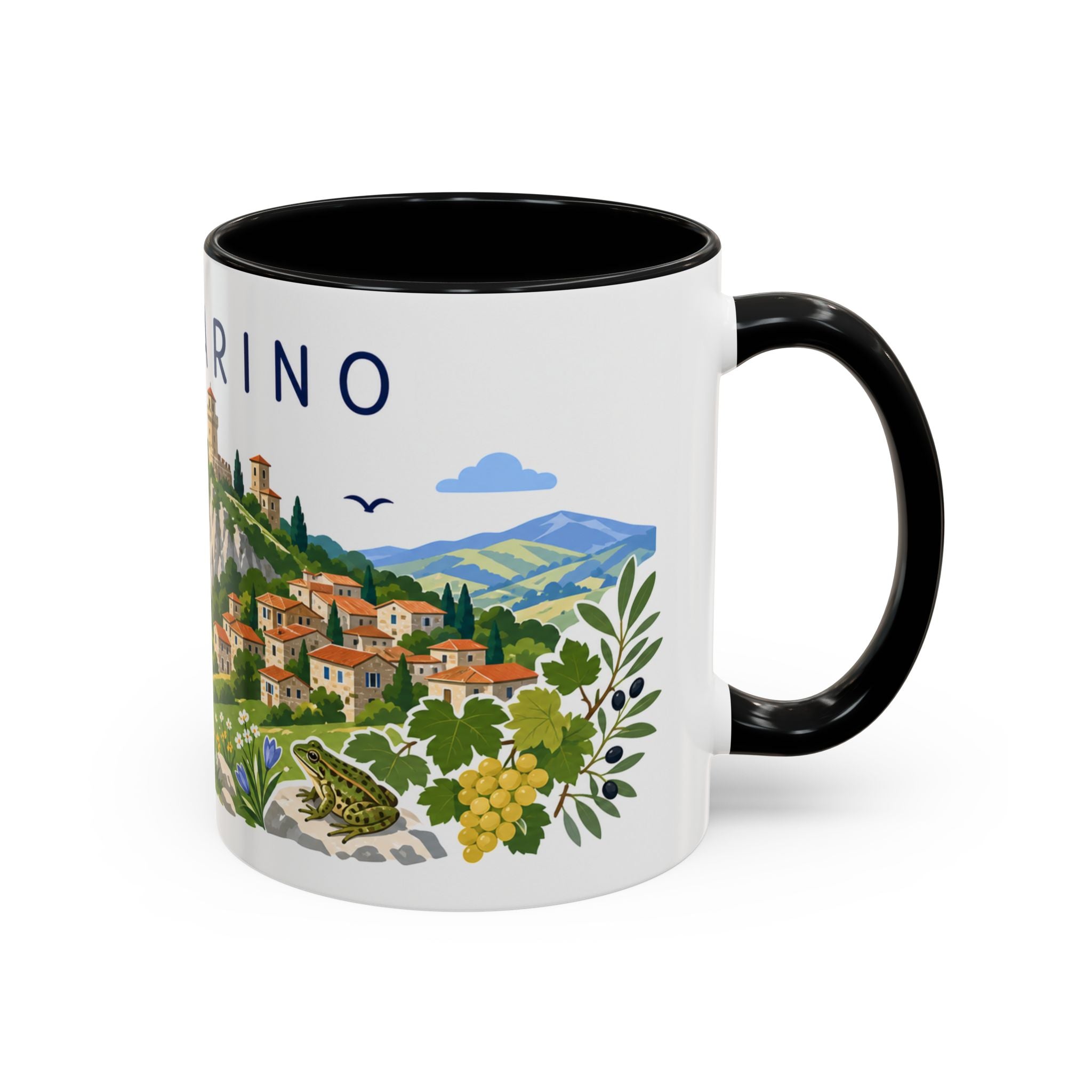 San Marino Coffee Mug | Travel Souvenir Accent Mug | Country Gift Ceramic Cup 11oz 15oz