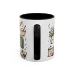 Grandma Makes Life Sweeter Coffee Mug | Gift From Grandkids | Accent Color Ceramic 11oz 15oz