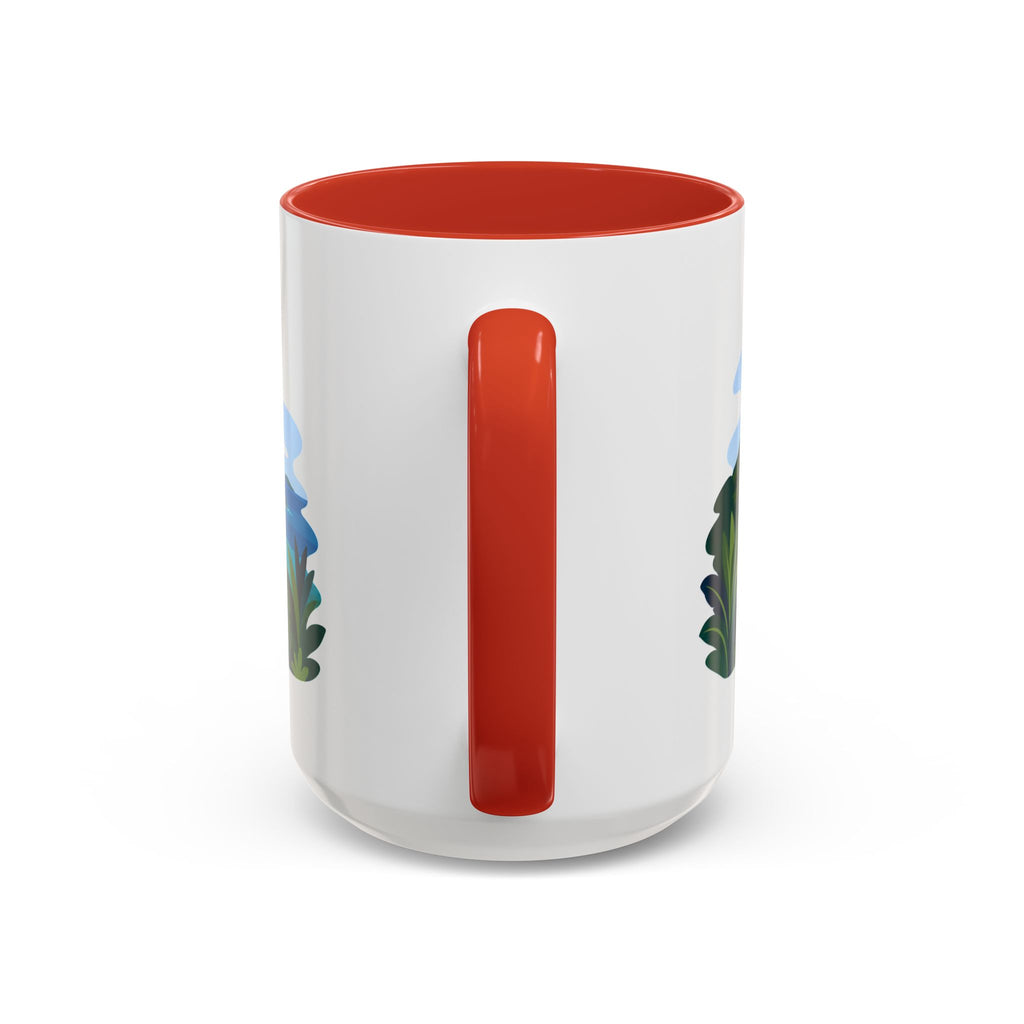 Virgin Islands National Park Coffee Mug | Solid Color Block Park Souvenir | 11oz 15oz Accent Mug