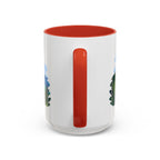 Virgin Islands National Park Coffee Mug | Solid Color Block Park Souvenir | 11oz 15oz Accent Mug