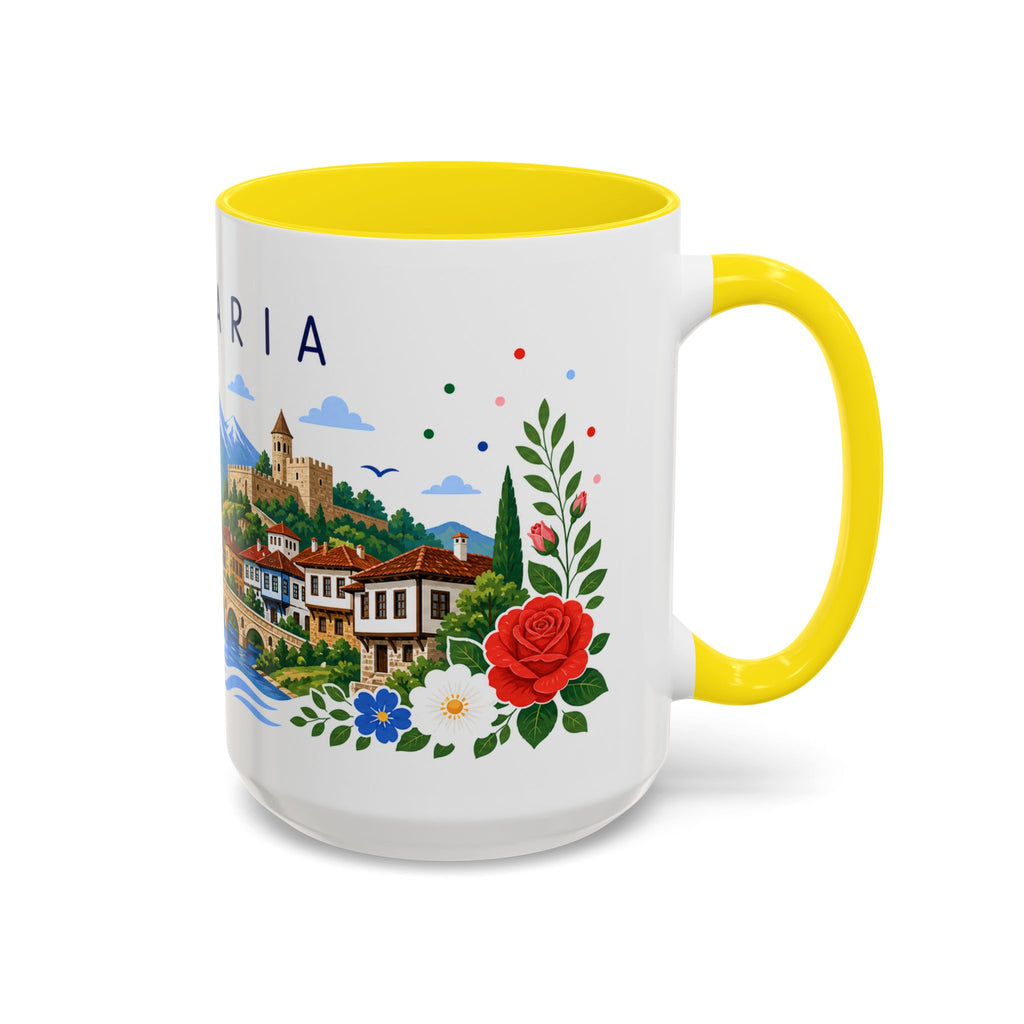 Bulgaria Coffee Mug | Travel Souvenir Accent Mug | Place Gift Ceramic Cup 11oz 15oz
