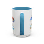 Virginia Beach Illustrated Travel Mug | City Souvenir Accent Coffee Mug | 11oz 15oz Ceramic Cup