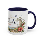 Angola Home Country Mug | Moving Away Gift | Long Distance Friendship | 11 oz 15 oz Accent Mug