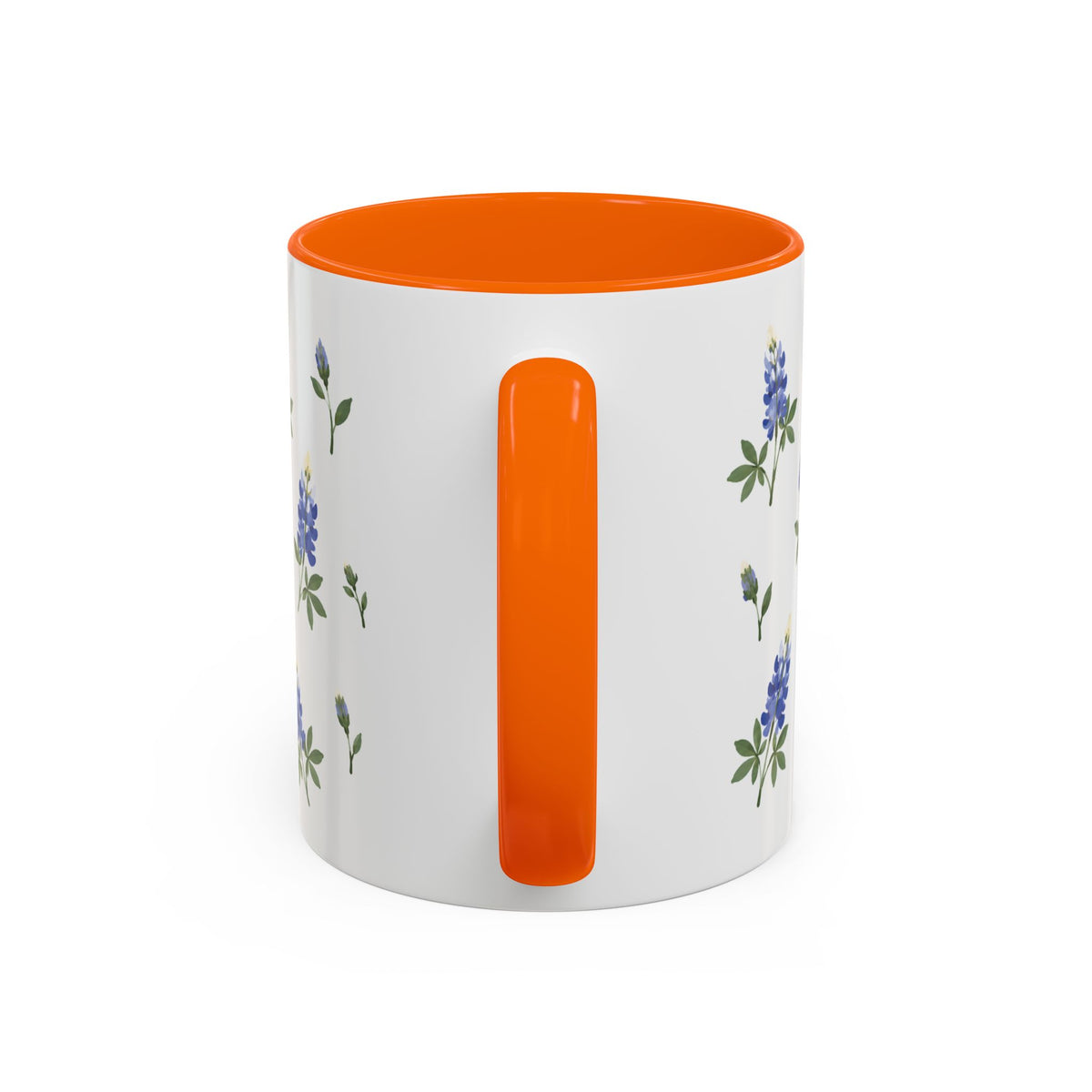 Texas Bluebonnet Mug, State Flower Floral Coffee Cup, 11oz Botanical Gift
