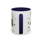 Redwood National Park Coffee Mug | California Coastal Forest Hiking Gift | Accent Color Ceramic 11oz 15oz
