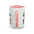 Valencia Illustrated Travel Mug | City Souvenir Accent Coffee Mug | 11oz 15oz Ceramic Cup