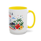 Malaysia Coffee Mug | Travel Souvenir Accent Mug | Country Gift Ceramic Cup 11oz 15oz