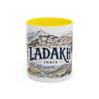 Ladakh Mug, India Travel Souvenir, Bucket List Gift, Accent Ceramic Coffee Mug 11oz 15oz