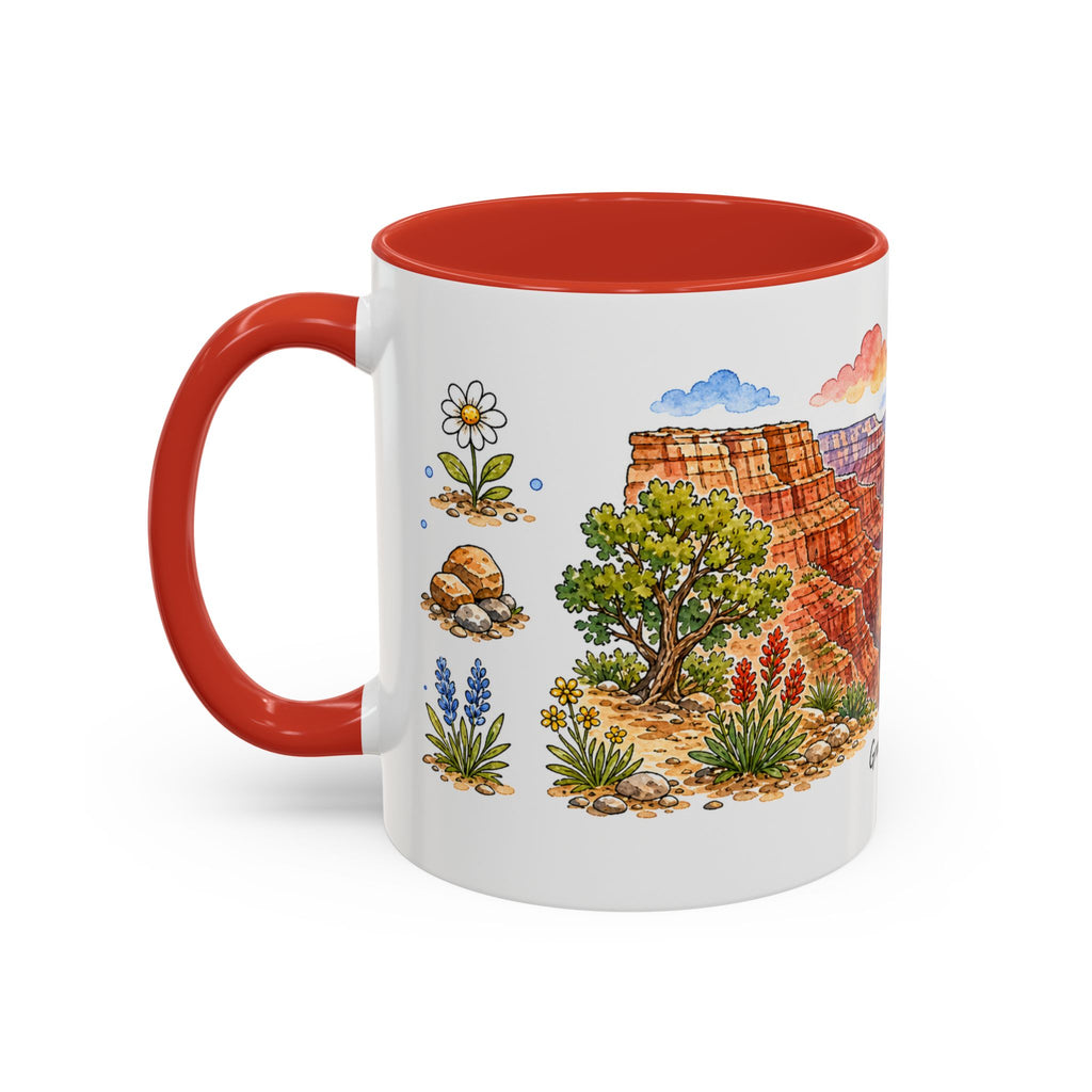 Grand Canyon National Park Mug | US Travel Souvenir Accent Coffee Mug | 11oz 15oz Ceramic Cup