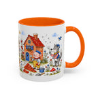 Three Little Pigs Mug | Storybook Fairy Tale Accent Coffee Mug | EveryLegend