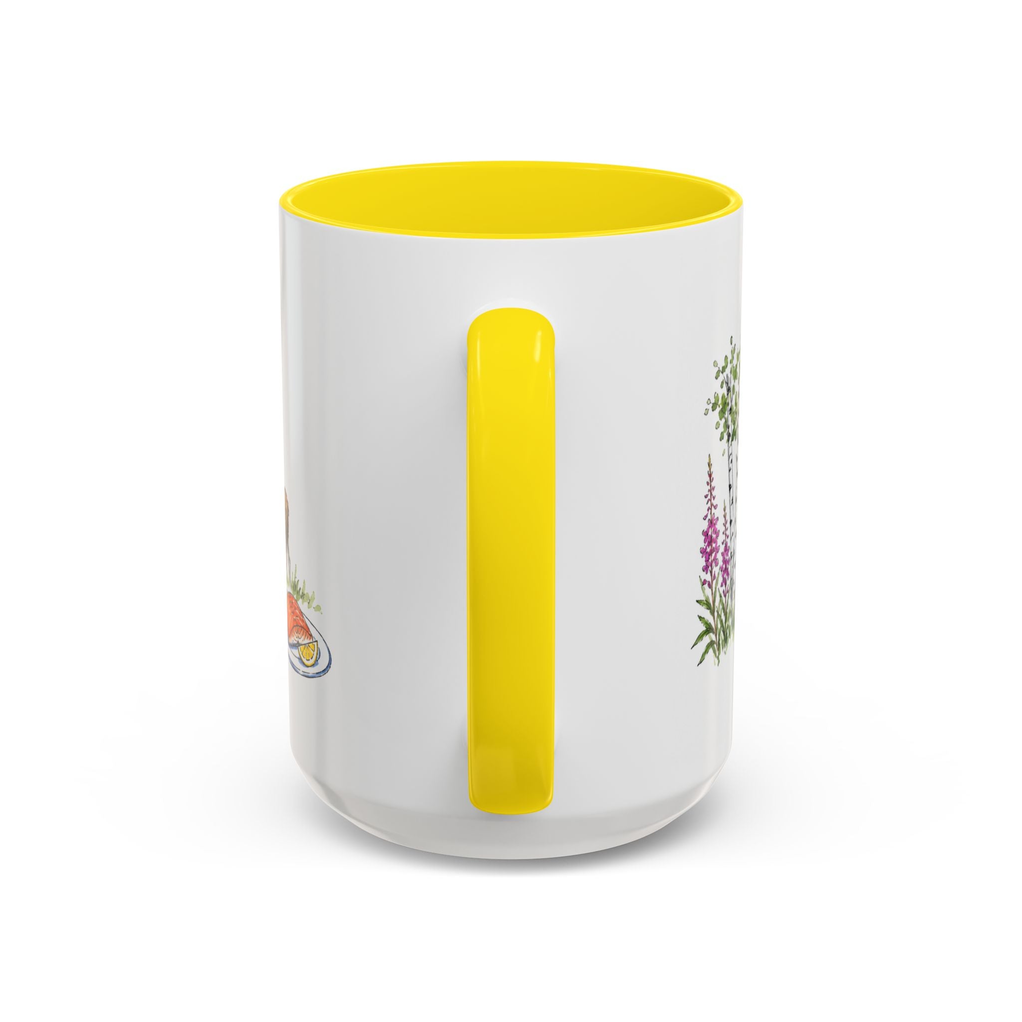 Anchorage Illustrated Travel Mug | City Souvenir Accent Coffee Mug | 11oz 15oz Ceramic Cup