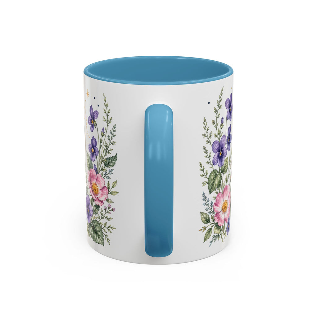 Rhode Island State Map Mug | Botanical Seaside Accent Cup (11oz or 15oz)
