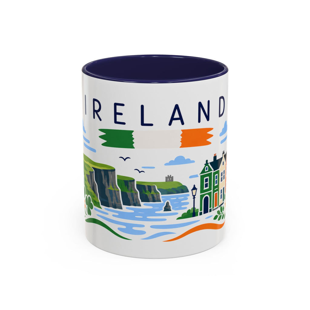 Ireland Coffee Mug | Travel Souvenir Accent Mug | Country Gift Ceramic Cup 11oz 15oz