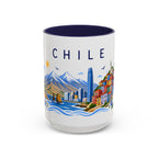 Chile Coffee Mug | Travel Souvenir Accent Mug | Place Gift Ceramic Cup 11oz 15oz