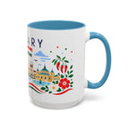 Hungary Coffee Mug | Travel Souvenir Accent Mug | Country Gift Ceramic Cup 11oz 15oz