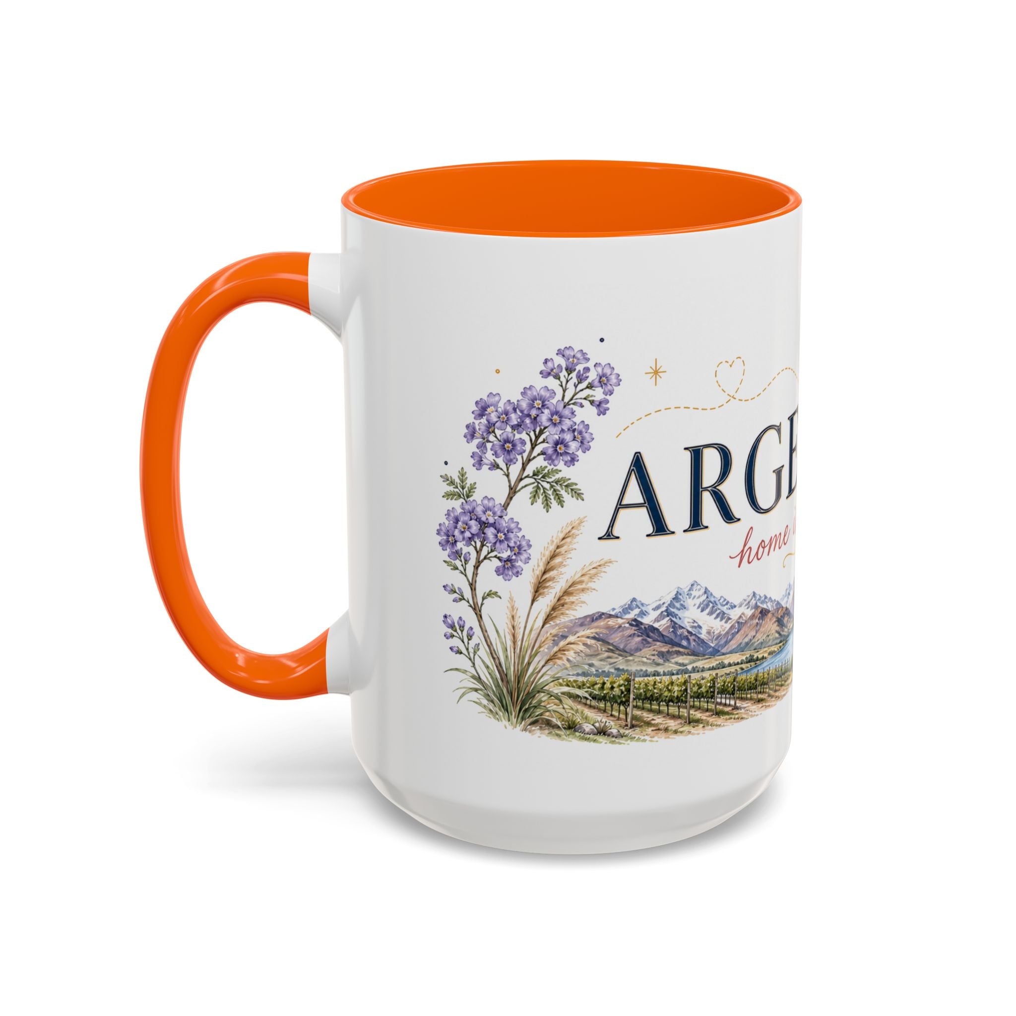 Argentina Home Country Mug | Moving Away Gift | Long Distance Friendship | 11 oz 15 oz Accent Mug