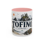 Tofino Mug, Canada Travel Souvenir, Bucket List Gift, Accent Ceramic Coffee Mug 11oz 15oz