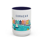 Curaçao Coffee Mug | Travel Souvenir Accent Mug | Country Gift Ceramic Cup 11oz 15oz