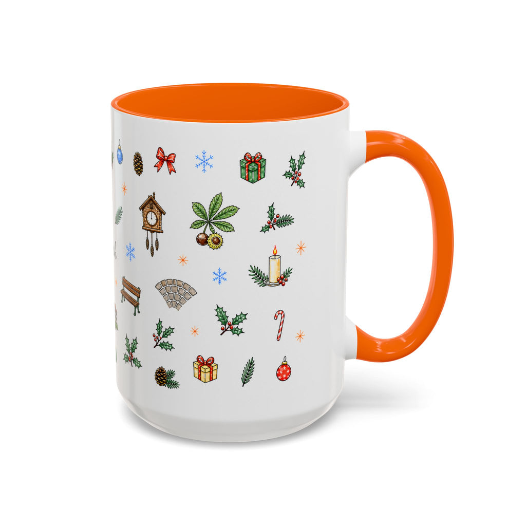 Munich Christmas Mug | Watercolor City Souvenir, Travel Gift (11oz/15oz)