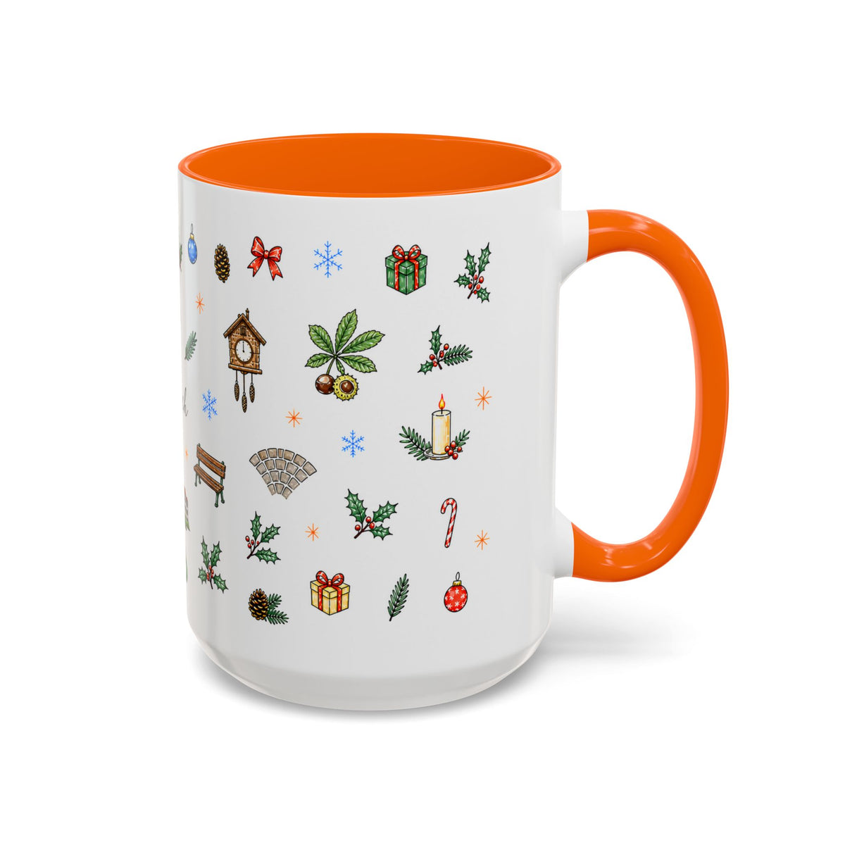 Munich Christmas Mug | Watercolor City Souvenir, Travel Gift (11oz/15oz)