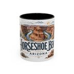Horseshoe Bend Mug, Arizona Travel Souvenir, Bucket List Gift, Accent Ceramic Coffee Mug 11oz 15oz