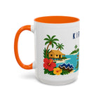 Kiribati Coffee Mug | Travel Souvenir Accent Mug | Country Gift Ceramic Cup 11oz 15oz