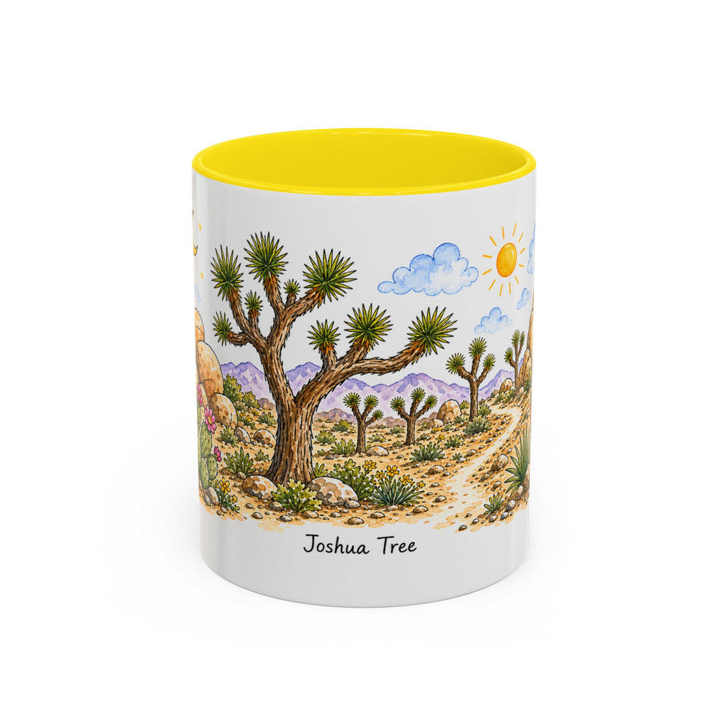 Joshua Tree National Park Mug | US Travel Souvenir Accent Coffee Mug | 11oz 15oz Ceramic Cup