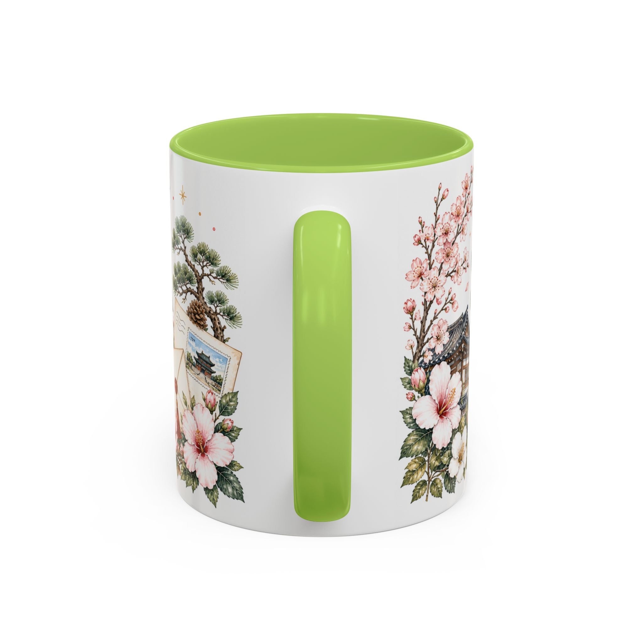 South Korea Home Country Mug | Moving Away Gift | Long Distance Friendship | 11 oz 15 oz Accent Mug