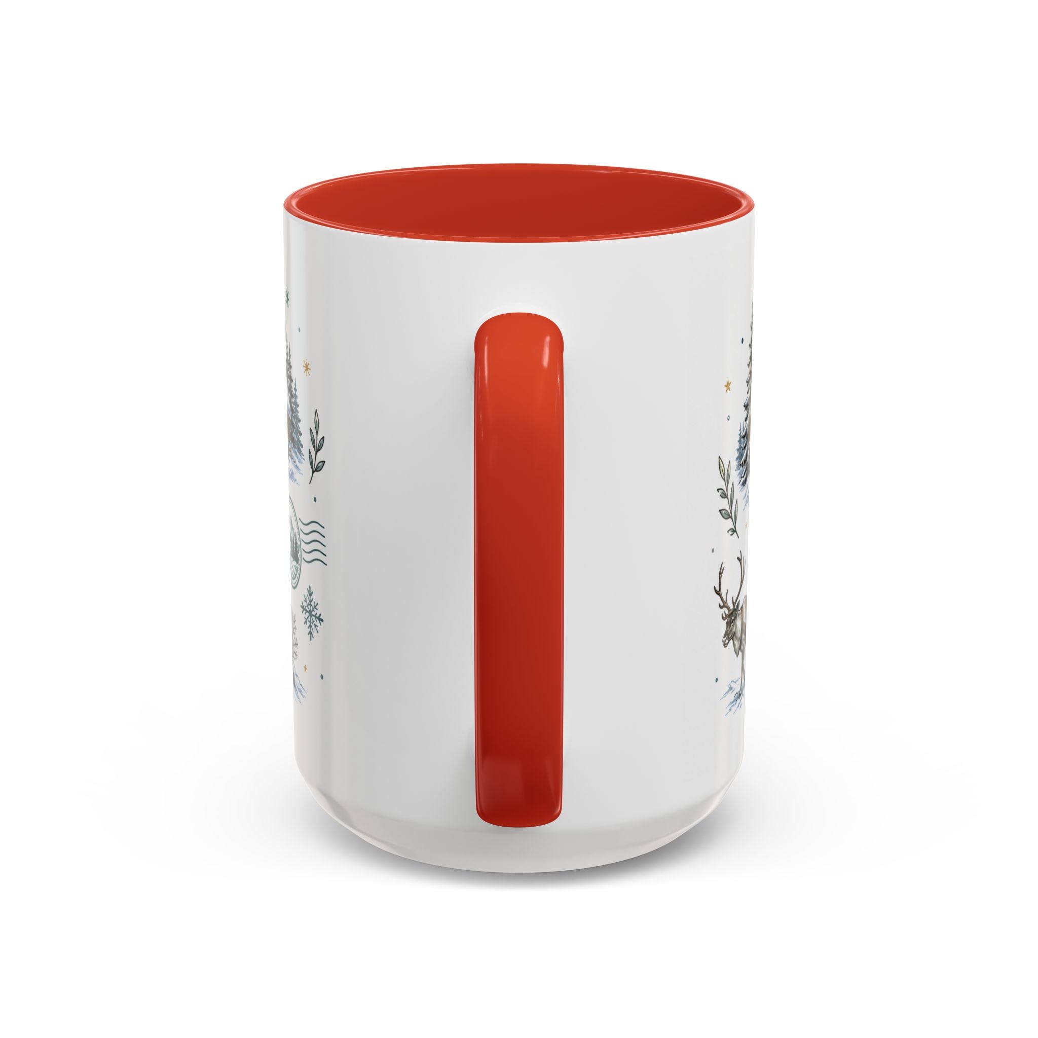 Lapland Coffee Mug | Travel Destination Souvenir Gift | Accent Color Ceramic 11oz 15oz