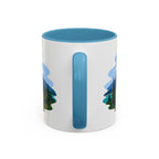 Lake Clark National Park Coffee Mug | Solid Color Block Park Souvenir | 11oz 15oz Accent Mug