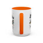 Kenai Fjords National Park Coffee Mug | Alaska Coastal Wildlife Hiking Gift | Accent Color Ceramic 11oz 15oz