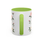 Indiana Peony Mug, State Flower Floral Coffee Cup, 11oz Botanical Gift