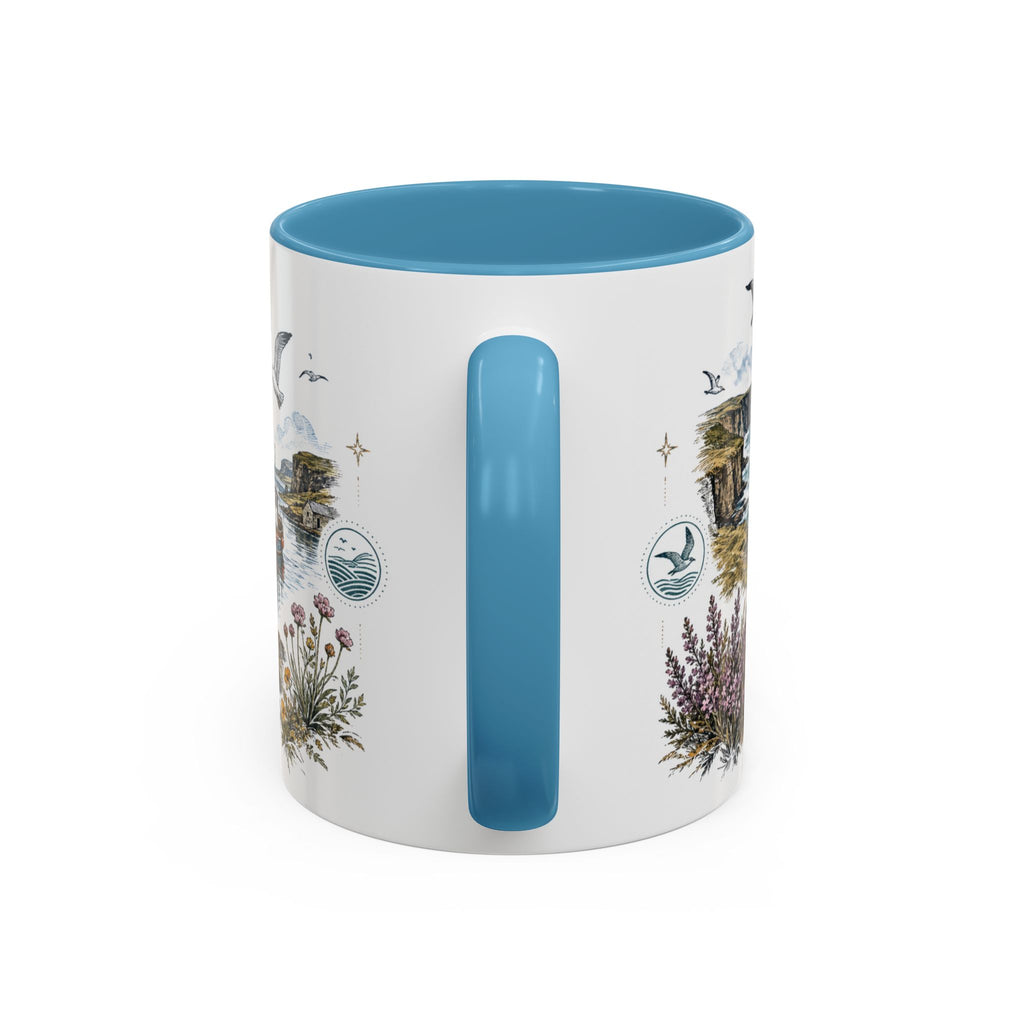 Orkney Islands Mug, Scotland Travel Souvenir, Bucket List Gift, Accent Ceramic Coffee Mug 11oz 15oz