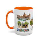 Seville Illustrated Travel Mug | City Souvenir Accent Coffee Mug | 11oz 15oz Ceramic Cup