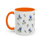 Texas Bluebonnet Mug, State Flower Floral Coffee Cup, 11oz Botanical Gift