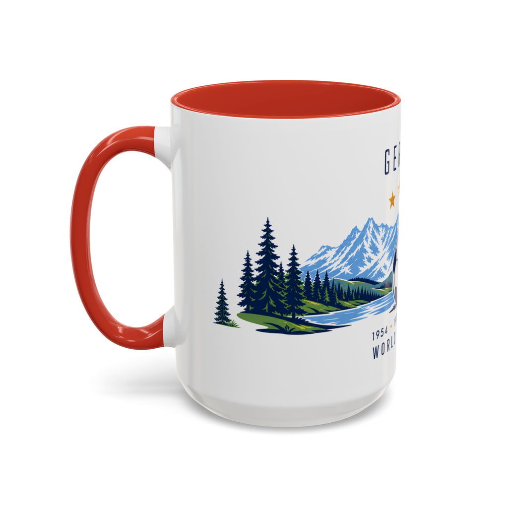 Germany World Champions Mug | Four Time Soccer Champion Gift | German Football Fan Cup | 1954–2014 | 11oz 15oz Accent Mug
