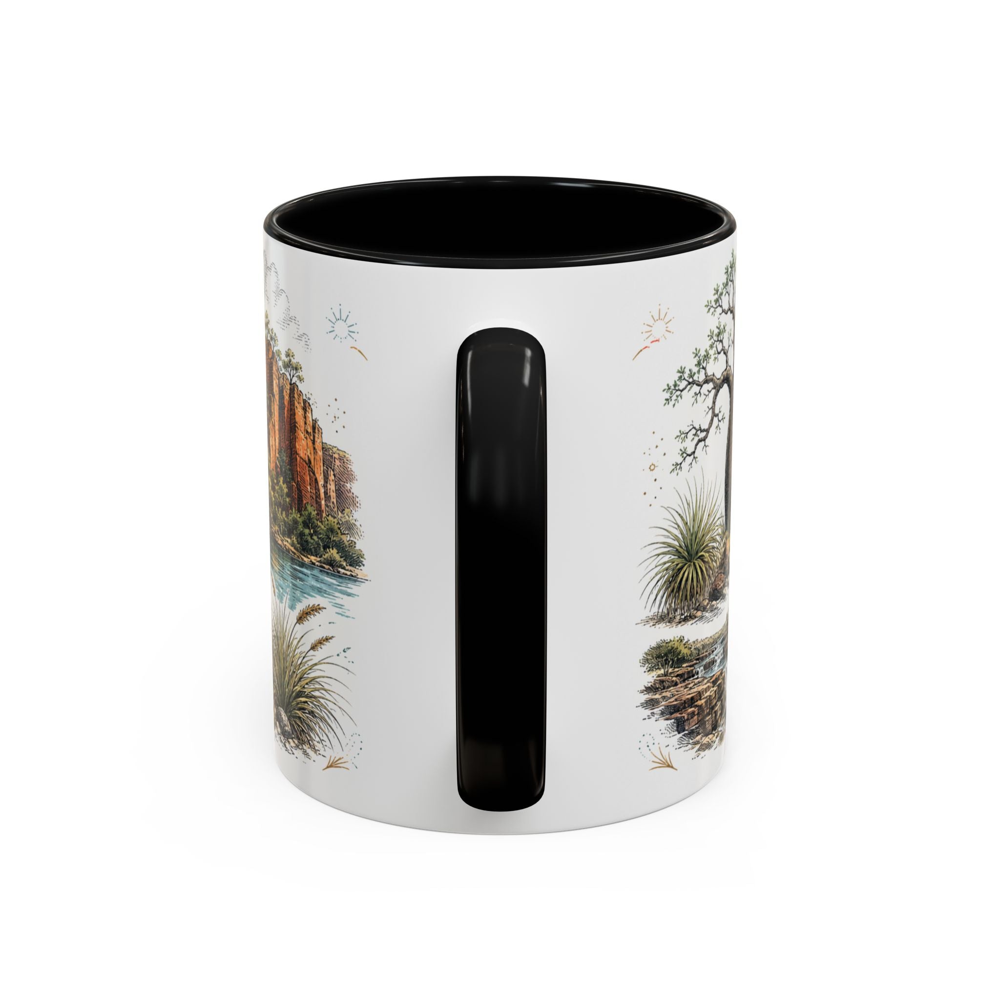 Kimberley Mug, Australia Travel Souvenir, Bucket List Gift, Accent Ceramic Coffee Mug 11oz 15oz
