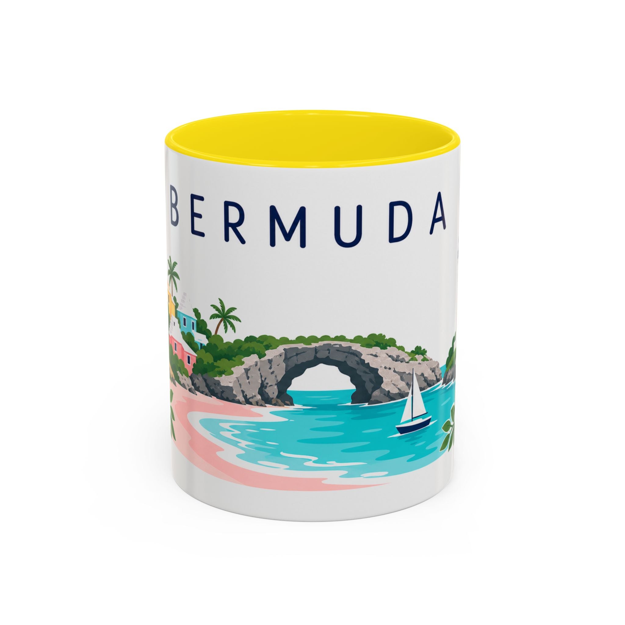 Bermuda Coffee Mug | Travel Souvenir Accent Mug | Country Gift Ceramic Cup 11oz 15oz