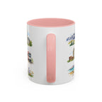 Salt Lake City Illustrated Travel Mug | City Souvenir Accent Coffee Mug | 11oz 15oz Ceramic Cup