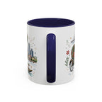 Dhaka Coffee Mug | Bangladesh Souvenir Travel Gift | Accent Color Ceramic 11oz 15oz