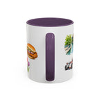 Indianapolis Illustrated Travel Mug | City Souvenir Accent Coffee Mug | 11oz 15oz Ceramic Cup