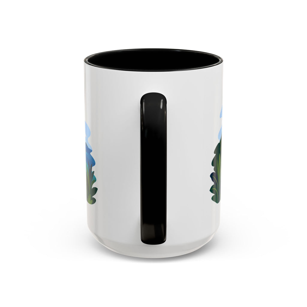 Virgin Islands National Park Coffee Mug | Solid Color Block Park Souvenir | 11oz 15oz Accent Mug