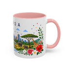Uganda Coffee Mug | Travel Souvenir Accent Mug | Place Gift Ceramic Cup 11oz 15oz