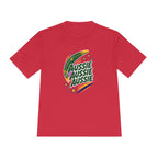 Australia Fan T-Shirt, Aussie Boomerang Design, Moisture Wicking Sport Tee