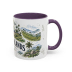 Ella Highlands Mug, Sri Lanka Travel Souvenir, Bucket List Gift, Accent Ceramic Coffee Mug 11oz 15oz
